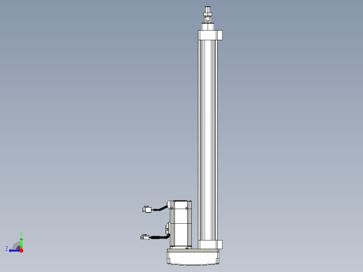 轻载电动缸TPA-ESR40-1210C-L450-MR-LB-W-P40-C3右视缩略图