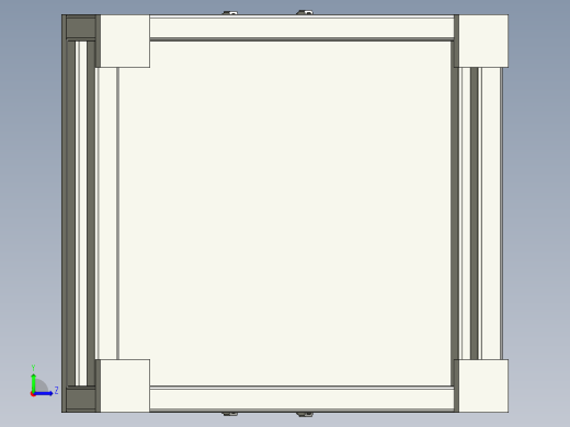 夹具工作台左视缩略图