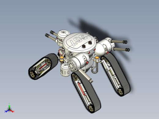 战斗机器人、履带车、玩具