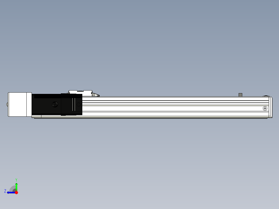 Toyo东佑达直线模组-ECH5-300-BL右视图