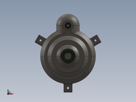 行星齿轮传动盒三维建模图纸 IGS格式