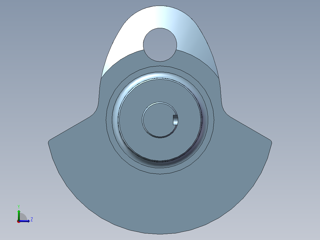 王静图集单拐曲轴0326左视图