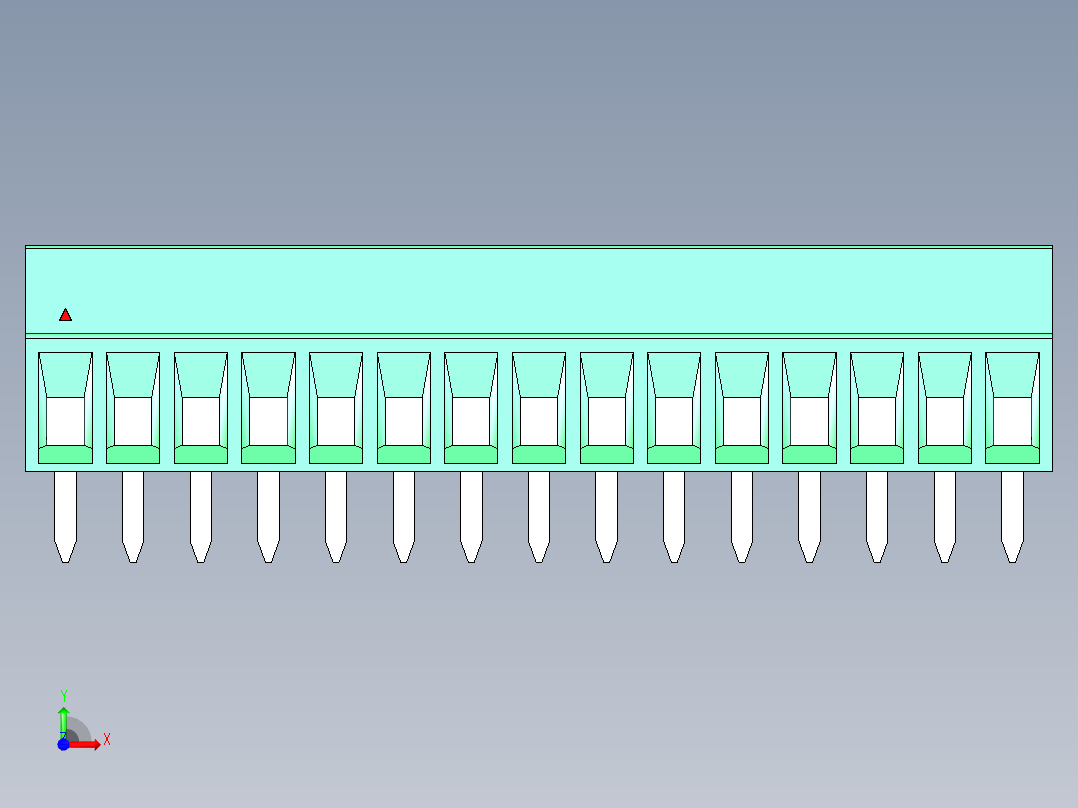 DG308-2.54-15P-14-00AH前视图