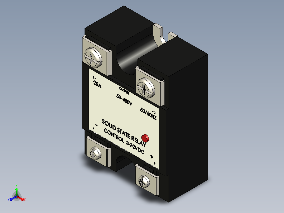 继电器1 (95)正等轴测图