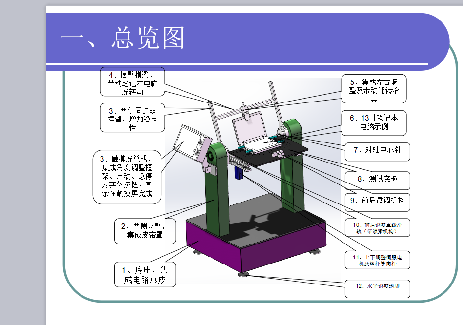 笔记本转轴耐久度实验机