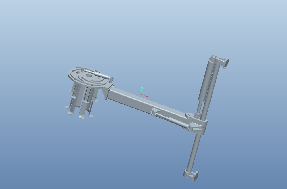 XL575-轮胎定型硫化机装卸胎装置的设计与分析三维proe设计素材
