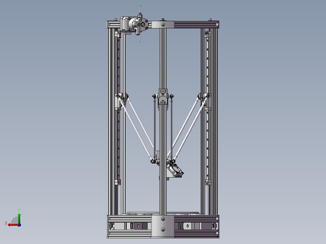 电子屏幕打印机后视图