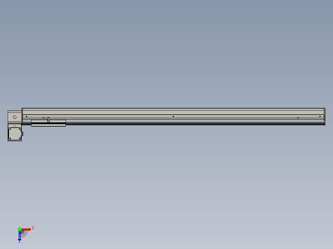 威洛博VBF22-S1600-BLU俯视图