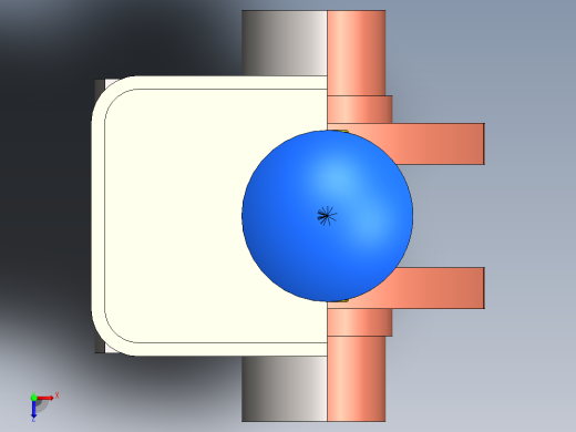 液压缸 油缸 (2)俯视缩略图