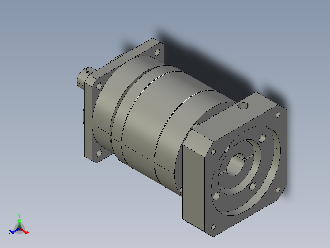 斜齿PHL115-L2 28-110-145-M8.STEP正等轴测图
