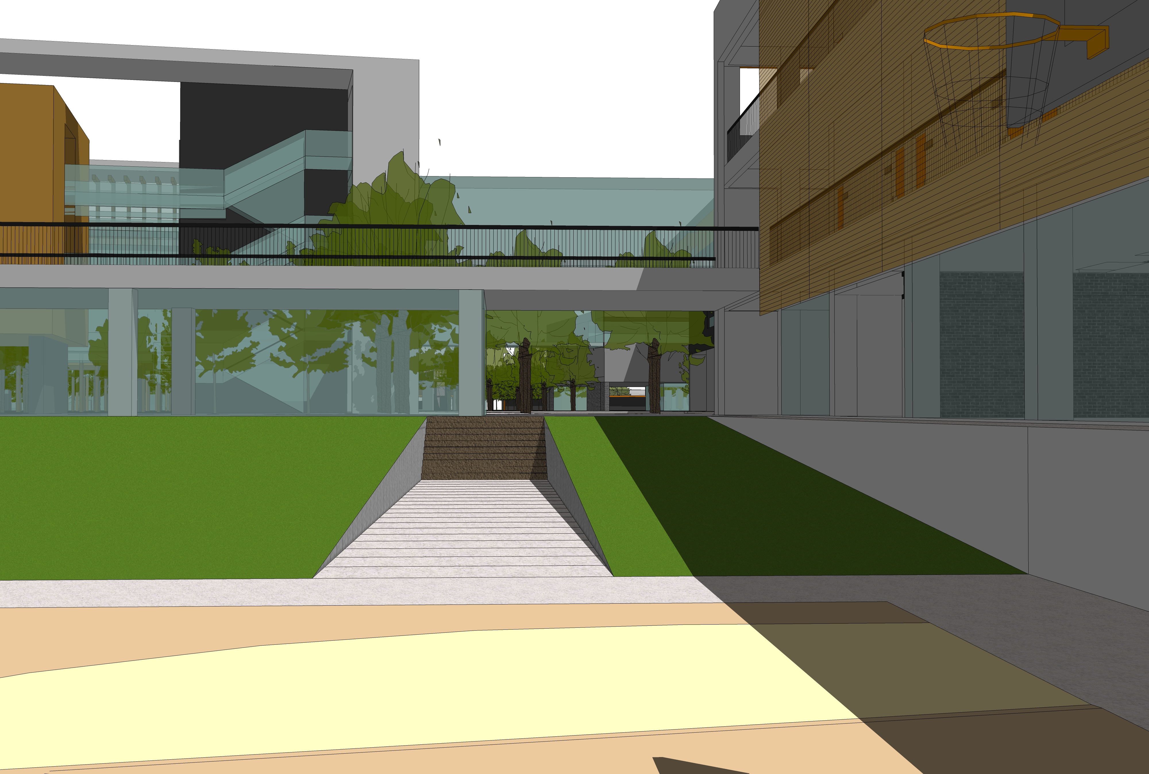 慈城中学（CAD+SU+文本）