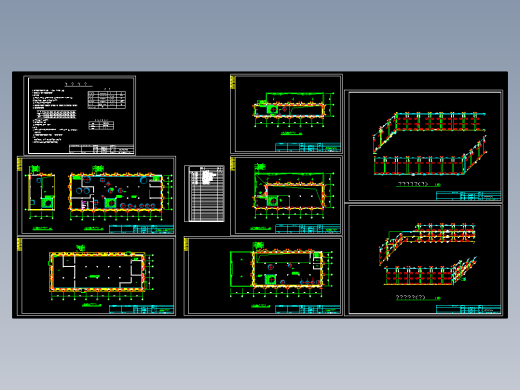 某厂房采暖设计图纸