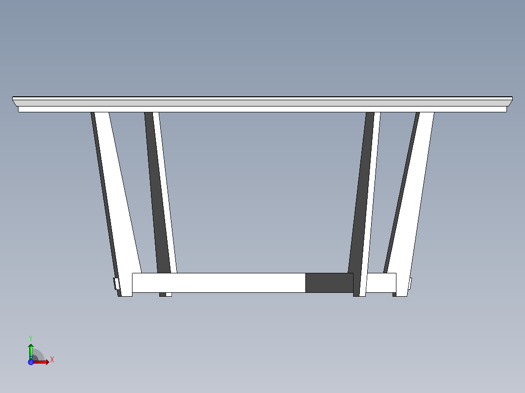 餐桌创意设计前视图