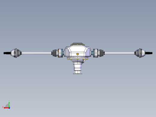 断开式驱动桥总成catia三维+CAD图纸=1082357==100后视缩略图