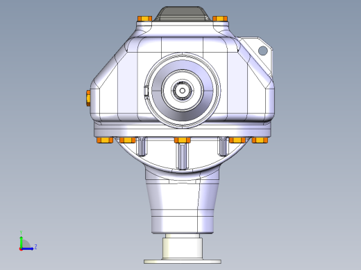 断开式驱动桥总成catia三维+CAD图纸=1082357==100左视缩略图