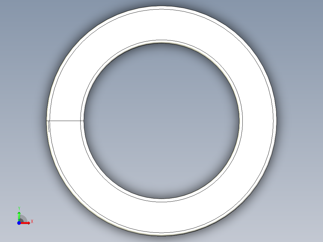 弹簧垫圈-M18前视图