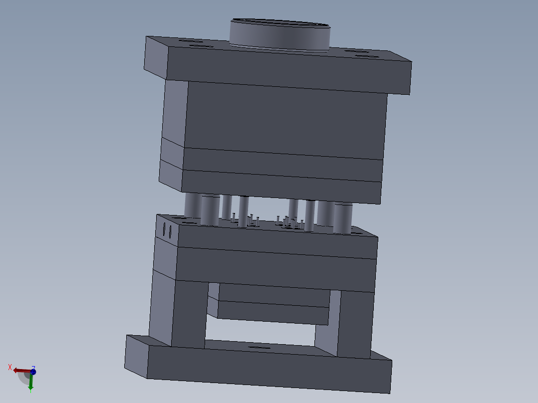 模具CAD+240+24.19+003主视图