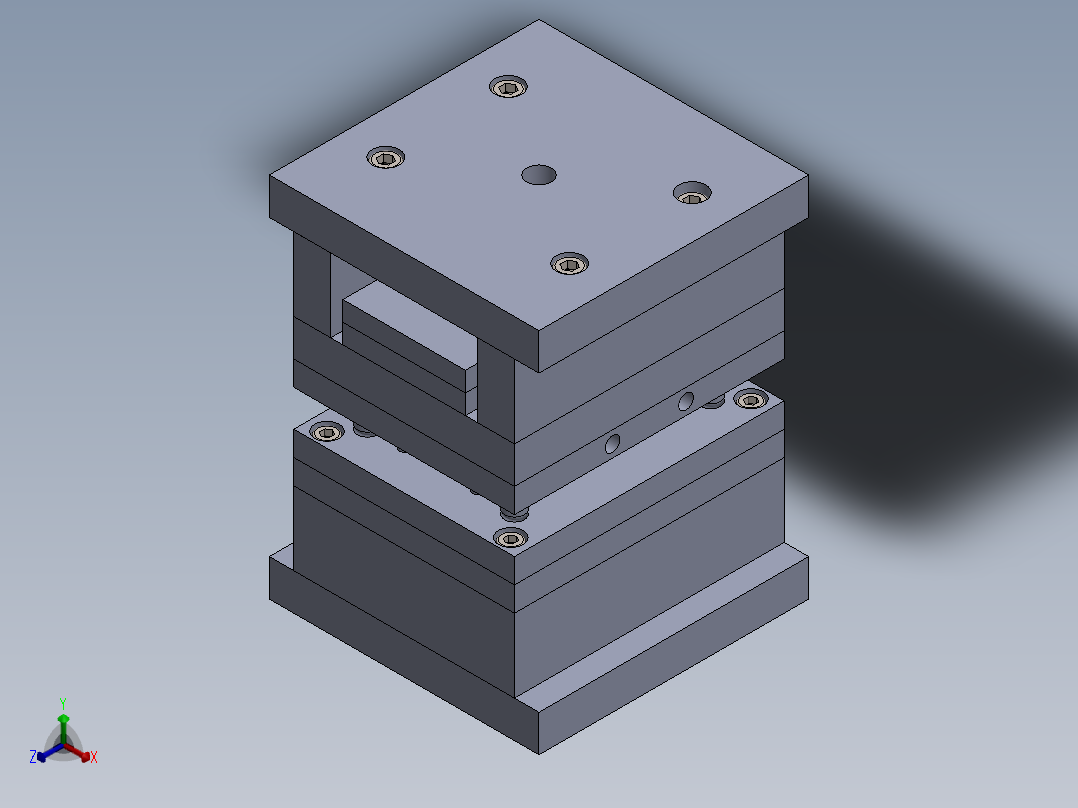 模具CAD+240+24.19+003正等轴测图