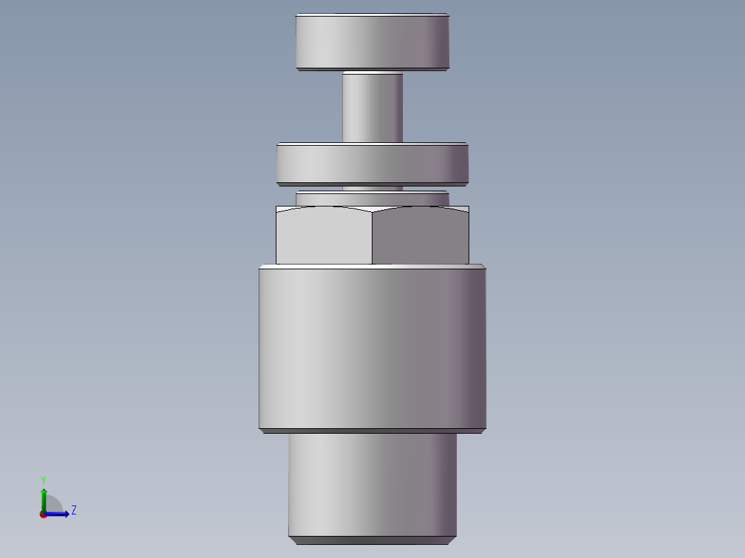 节流阀PSL803A（3分8厘）左视图