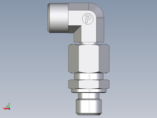 卡套式工业通用硬管接头EO_Assembled_adjustable_standpipe_elbow_EVW10LMOMD71后视缩略图