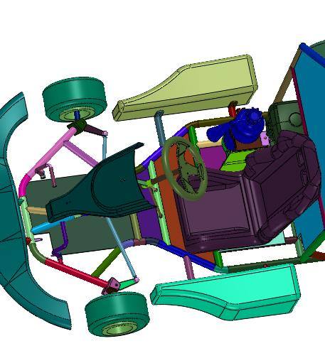 单人汽油赛道卡丁车缩略图