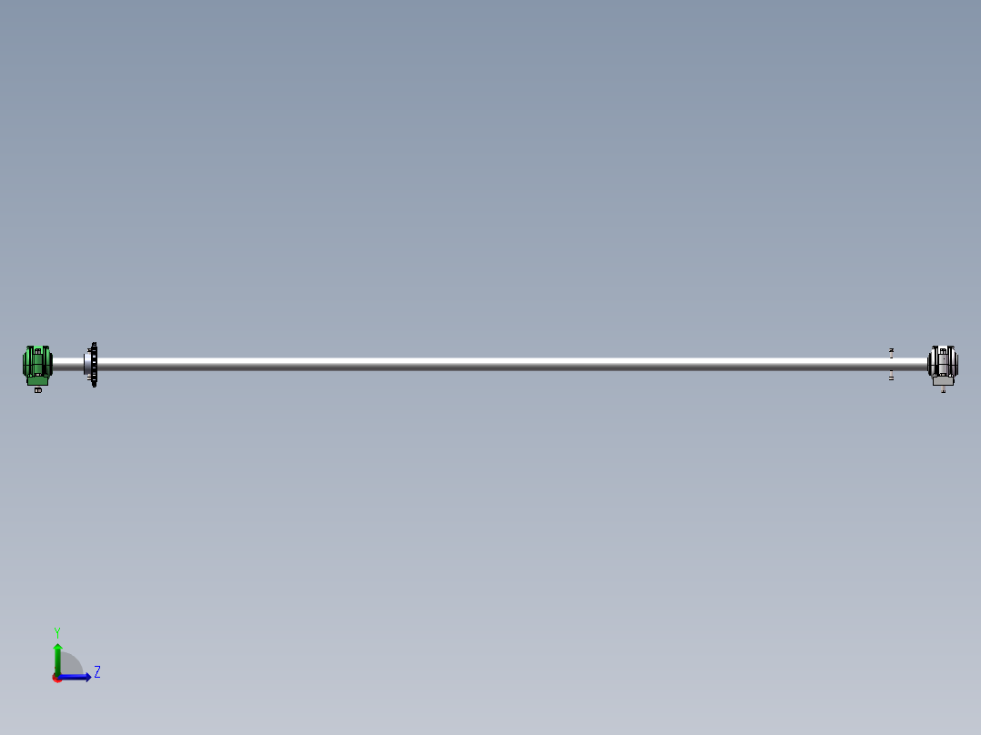 多层蚕台循环机设计左视图
