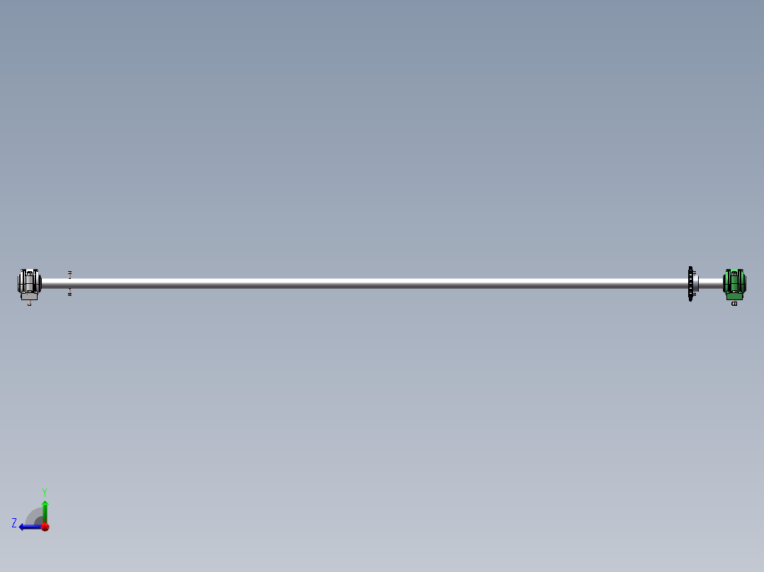 多层蚕台循环机设计右视图