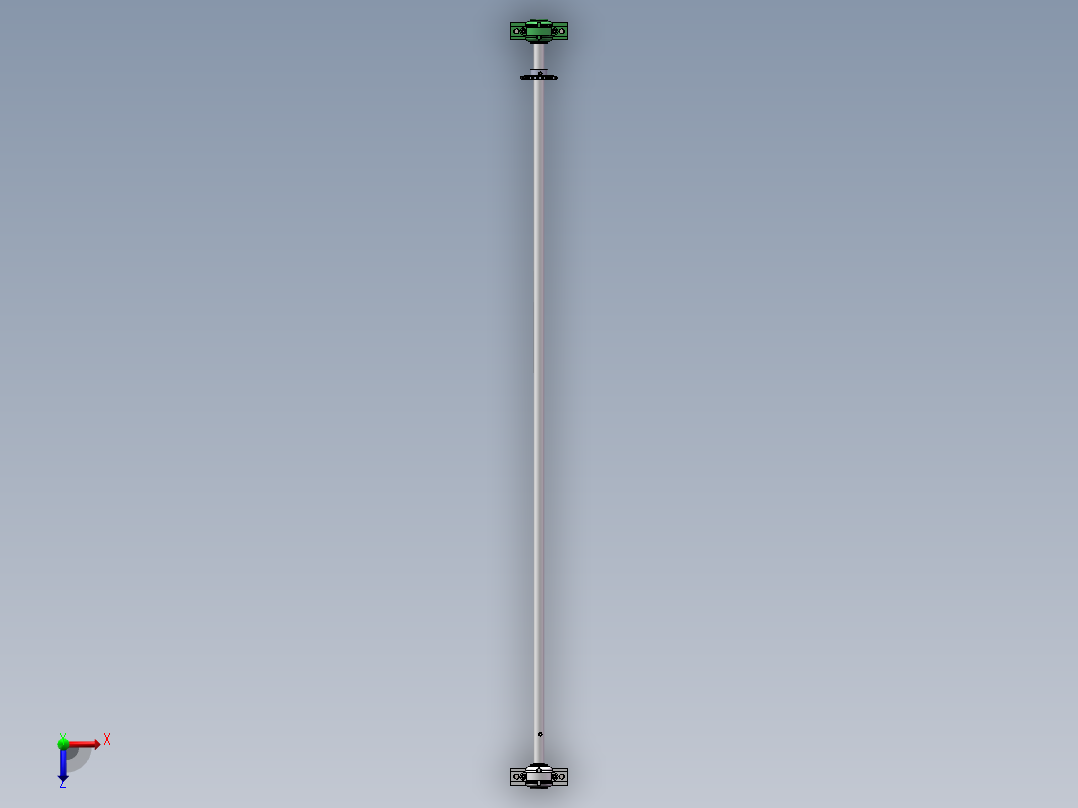 多层蚕台循环机设计俯视图