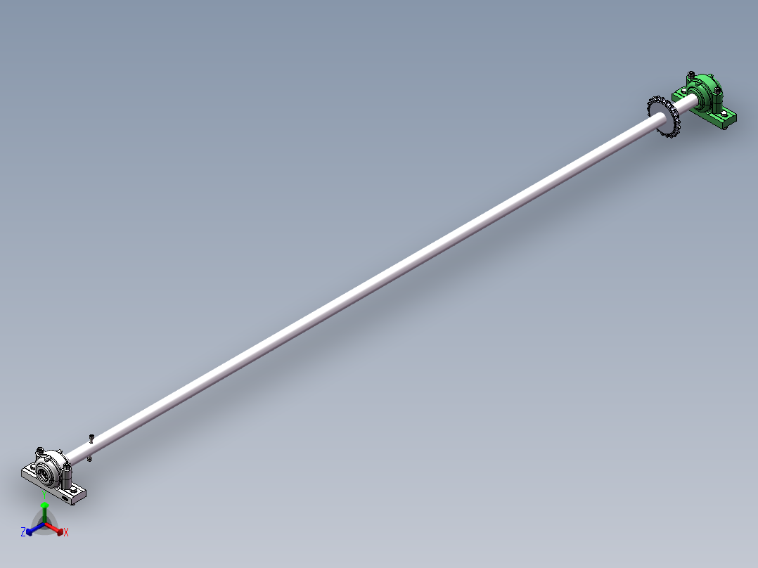 多层蚕台循环机设计正等轴测图