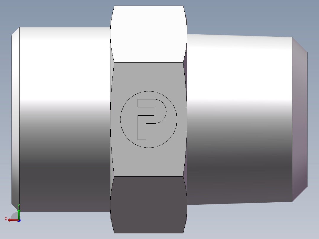 美制锥螺纹、1DN-30-12后视图