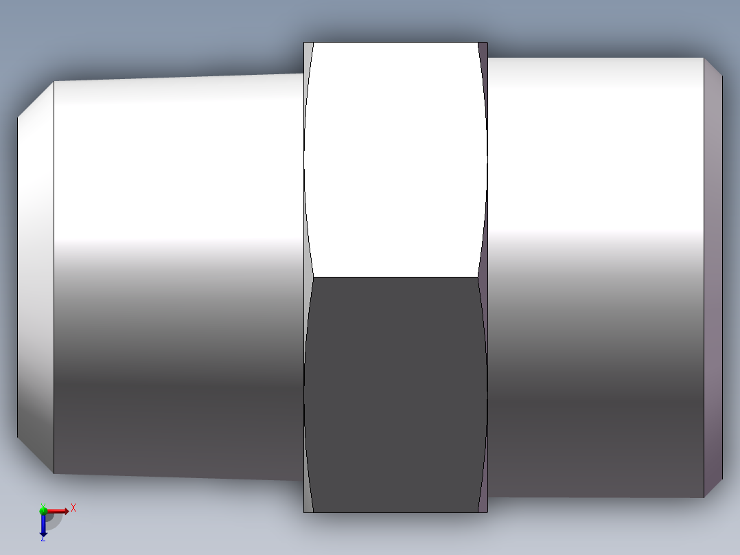 美制锥螺纹、1DN-30-12俯视图