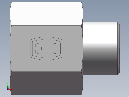 直通内螺纹接头、5CB-16-06前视缩略图