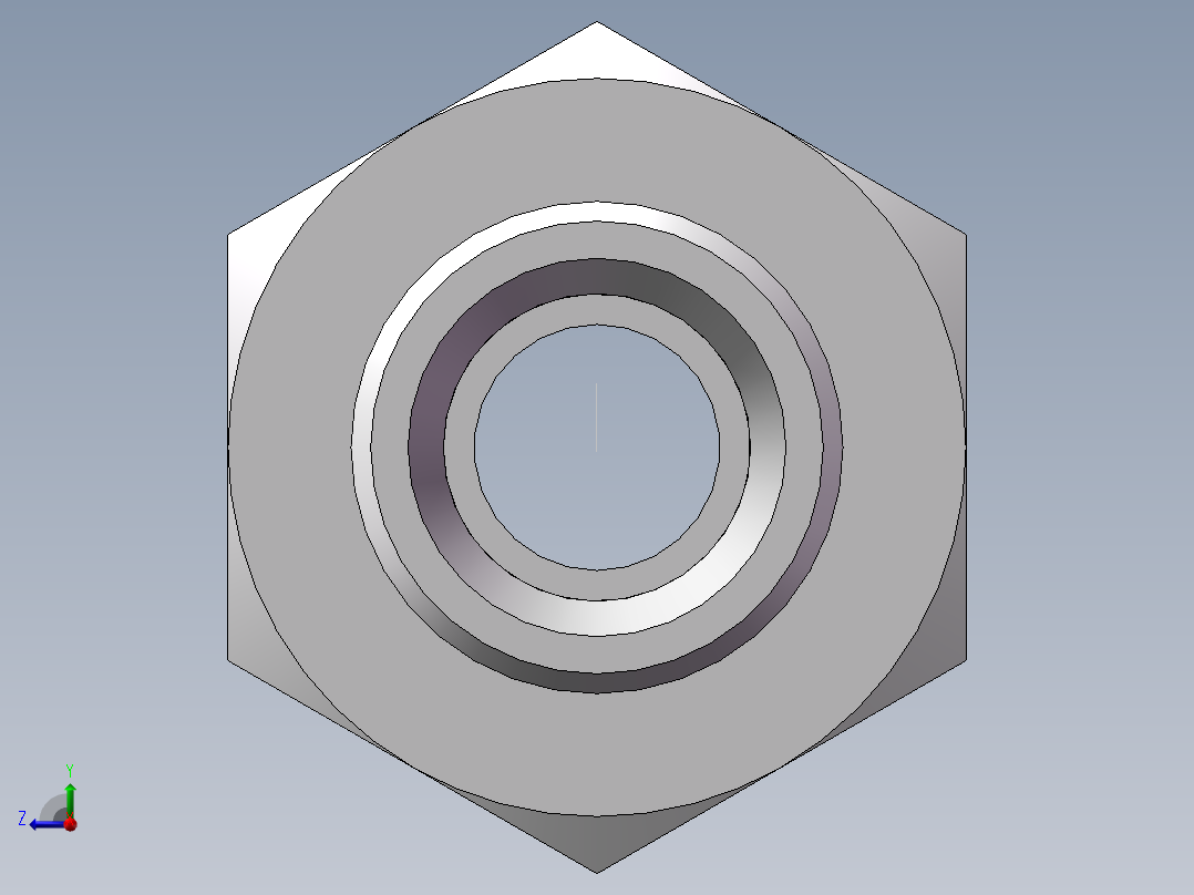 直通内螺纹接头、5CB-16-06右视图