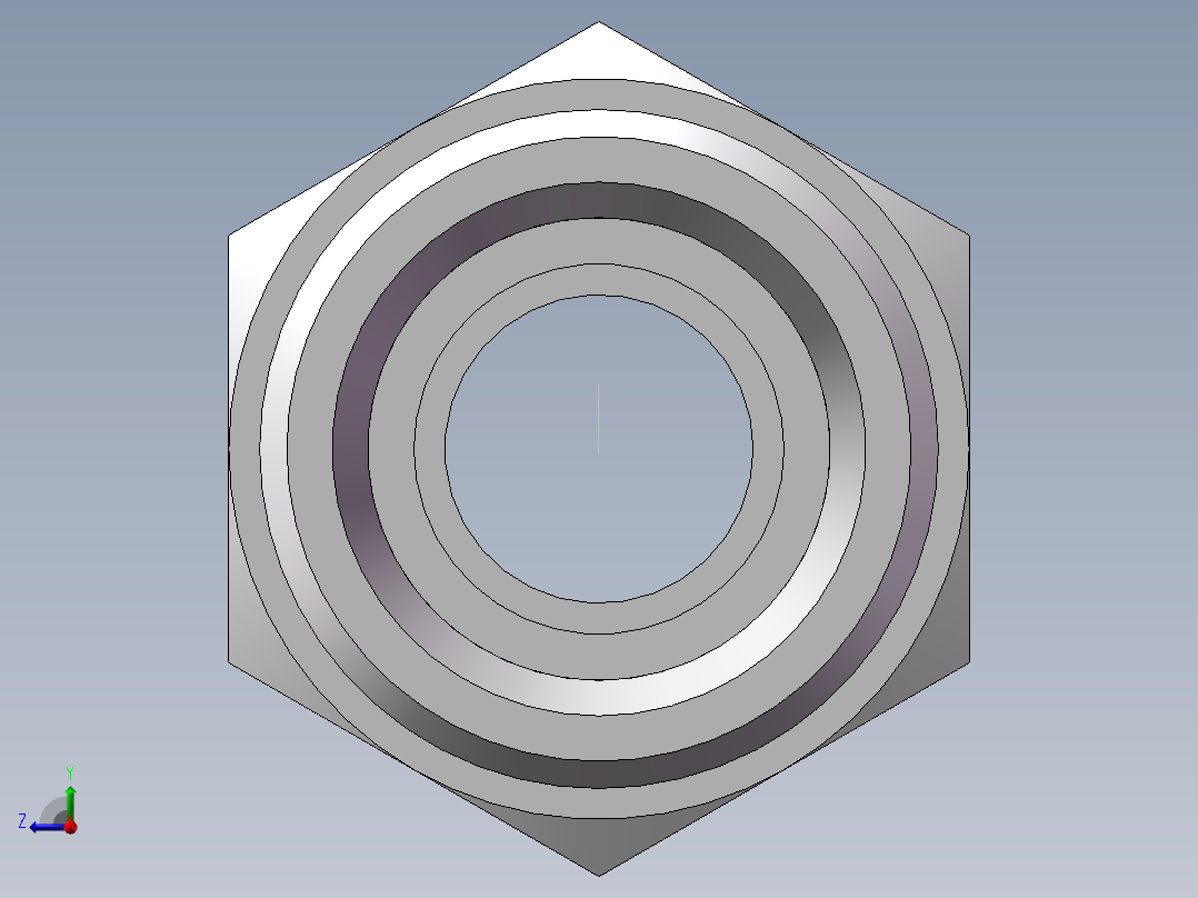 直通内螺纹接头、5CB-22-06右视图