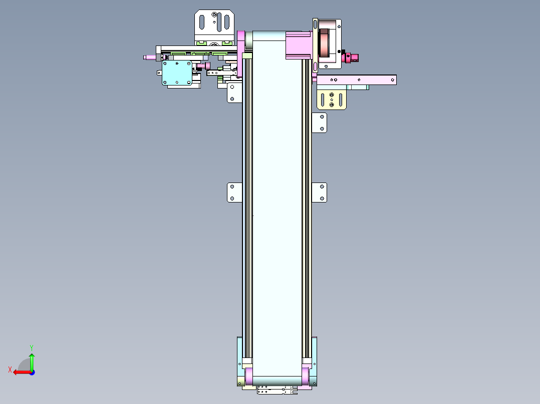 PCB 板引脚自动插装设备 PIA-1500后视图