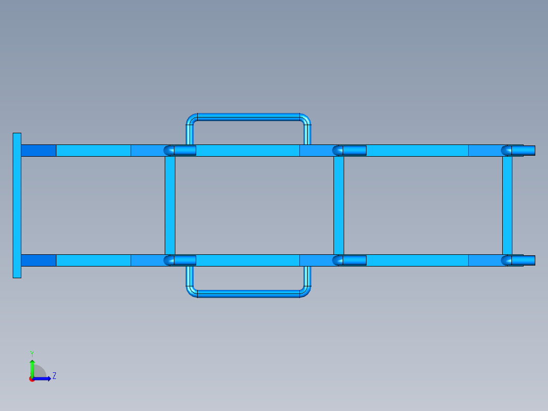 A3003805-管架搬运车左视图