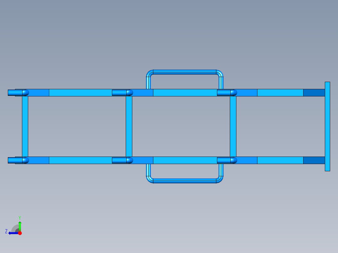 A3003805-管架搬运车右视图
