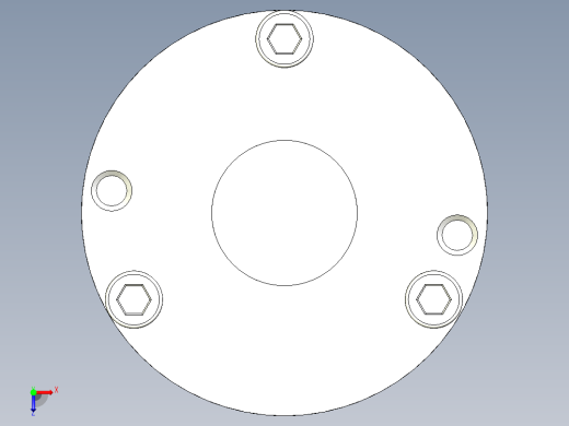 A3004569-E+H 滑动套筒 - 1英寸 NPT 接口用于 Liquiphant 振动开关俯视缩略图