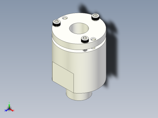 A3004569-E+H 滑动套筒 - 1英寸 NPT 接口用于 Liquiphant 振动开关正等轴测缩略图