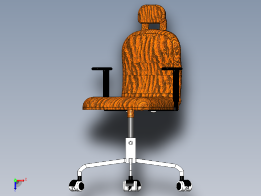 回转椅俯视缩略图