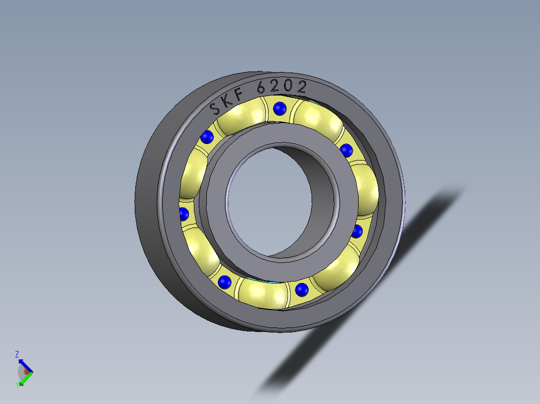滚珠轴承 SKF 6202