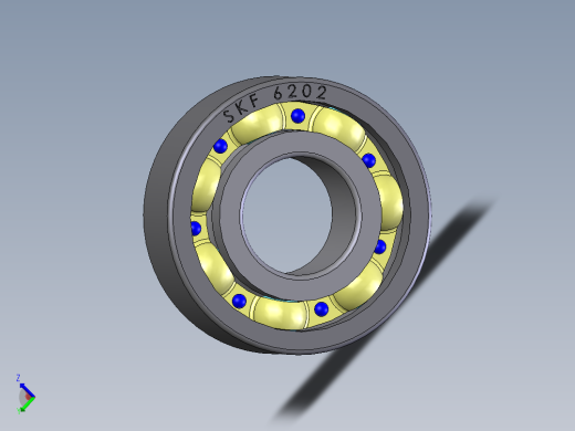 滚珠轴承 SKF 6202
