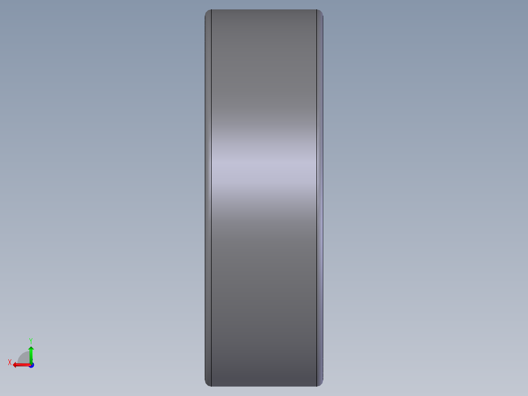 滚珠轴承 SKF 6202后视图