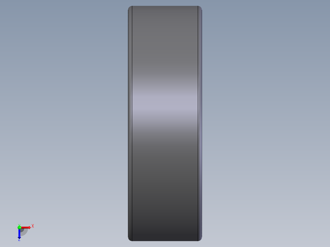 滚珠轴承 SKF 6202俯视图