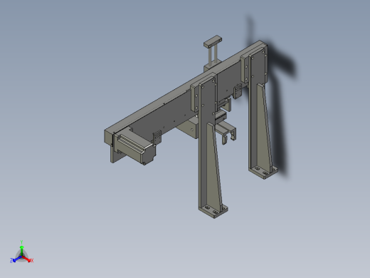 下料机械手正等轴测缩略图