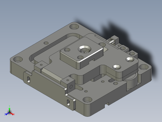 768仿形治具装配体
