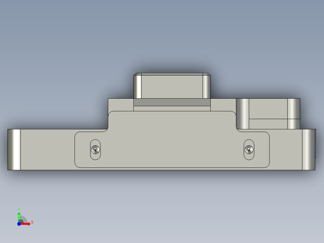 768仿形治具装配体前视图