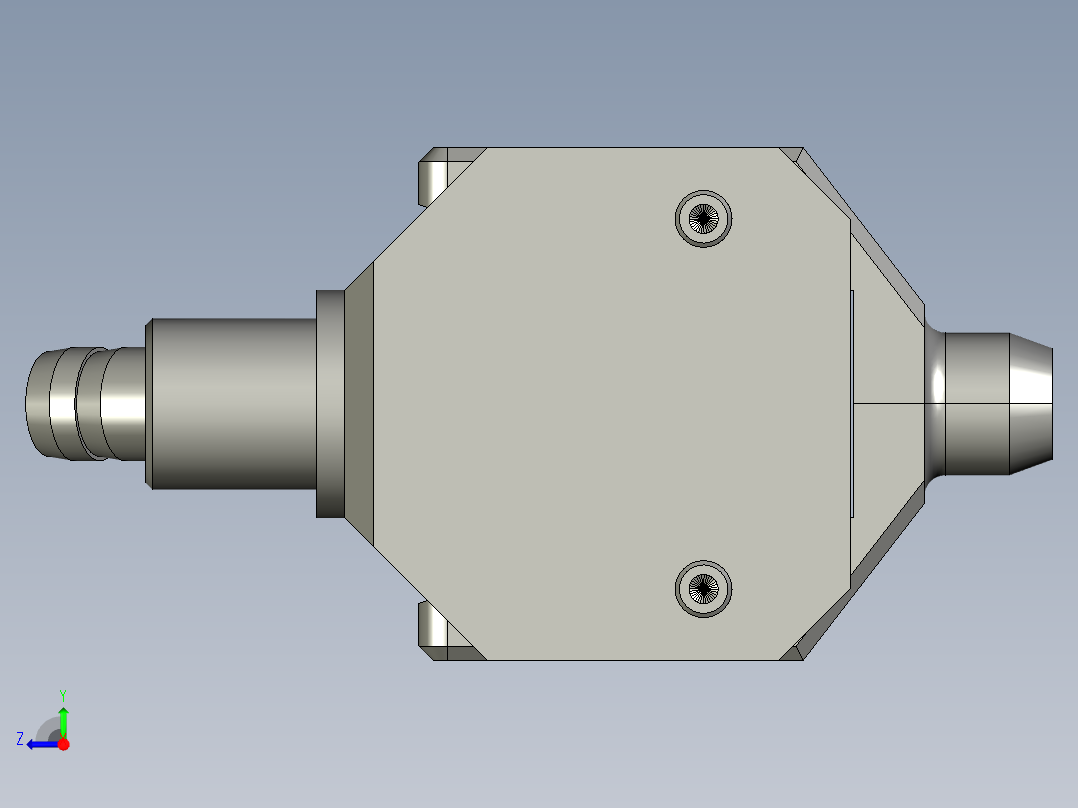 adaptor夹头装配右视图
