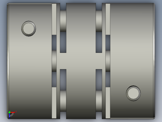 联轴器DBA62-D32-d8-e14俯视缩略图