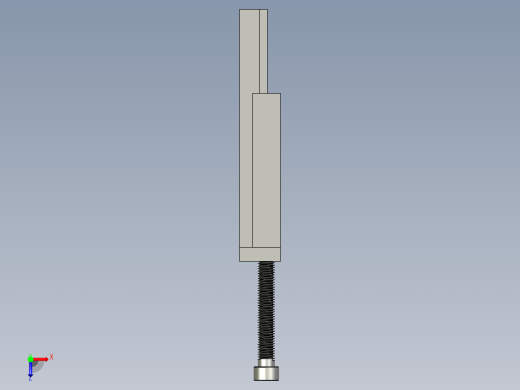 自动升降环形动力生产称重线设计-Adjustmentbearingcombination调整轴承组合-V2俯视缩略图